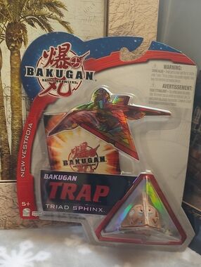 Bakugan Triad Sphinx Trap - New Vestroia Red